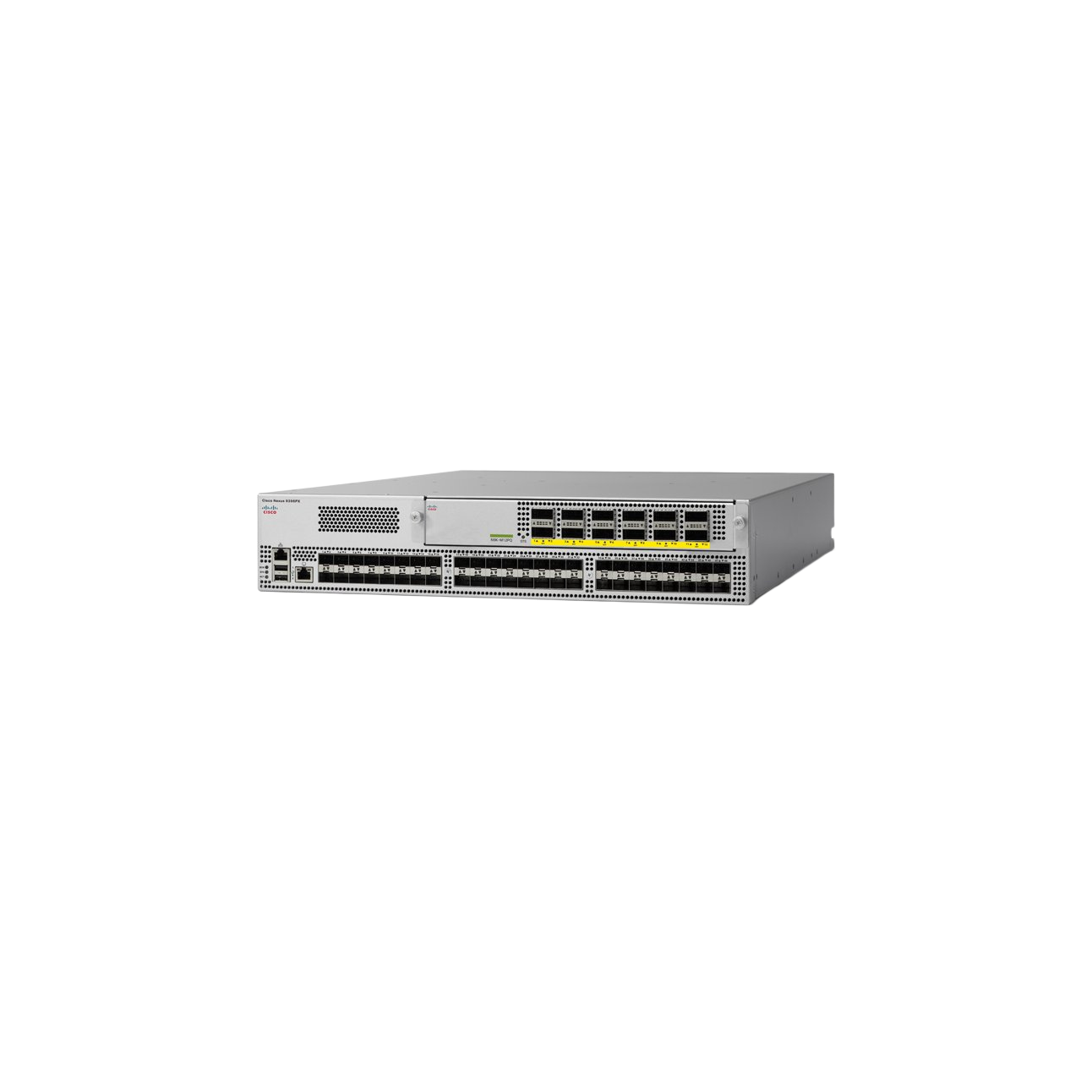 Cisco Nexus 9300. Cisco Nexus 9300 Rear. Коммутатор Nexus 9300 with 48p 10/25g SFP+ and 6p 100g qsfp28. NXA-Pac-650w-Pi.